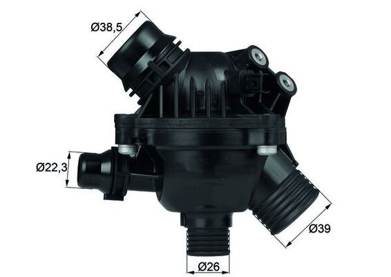 MAHLE TM1497 Termostat Bmw E60 E81 E87 E82 E88 E90 E91 E92 E93 N52 N53
