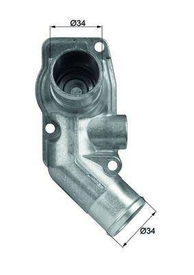 MAHLE TI50.92D X Termostat Komple Astra G -Zafira 2.0 Dti 16v 92c