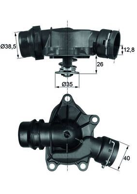 BH TI2688 Termostat  E38-39