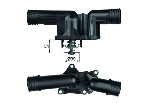 MAHLE TI2495 Termostat 95 C Bmw M44 E36