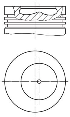 YEN-3689-040 Piston Segman 0.40 Ducato 93 Mm