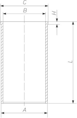 ISS-40206500G Gomlek Std 76 Mm ( Renault   Kangoo / Clio 1.5d ) K9k