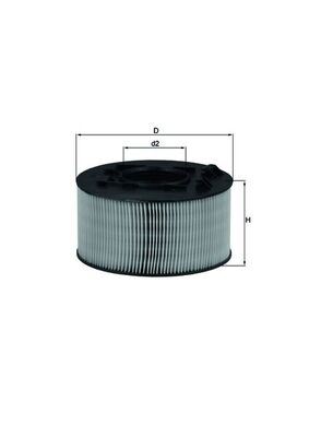 MANN-C1882 Hava Filtresi Bmw 316 Ti Compact (E46) (06/01 - 09/05) 85kw(115ps/Hp) - 1796cc - Mot.N42b18, N45b18,