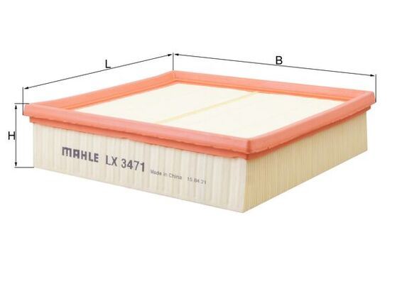 MAHLE LX3471 Hava Filtresi Mercedes Om651 W176 W246 C117 X117 X156