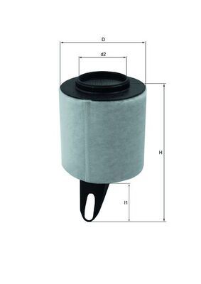 MANN-C1370 Hava Filtresi Bmw 1-3 Seri (E81/E87)(E90/E92) 116i-316i