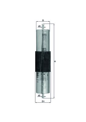 MAHLE KL66 Yakit Filtresi Bmw M42 M43 M50 M52 E36 E46 E39 E38 E31