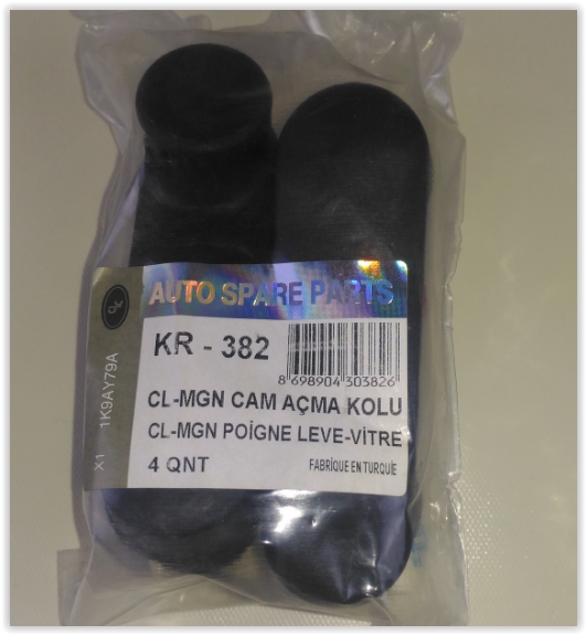 KAYA KR382 Cam Açma Kolu Clio-Kng-Mgn-Logan