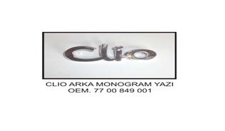 KAYA-KR354 Arka Yazi Clio