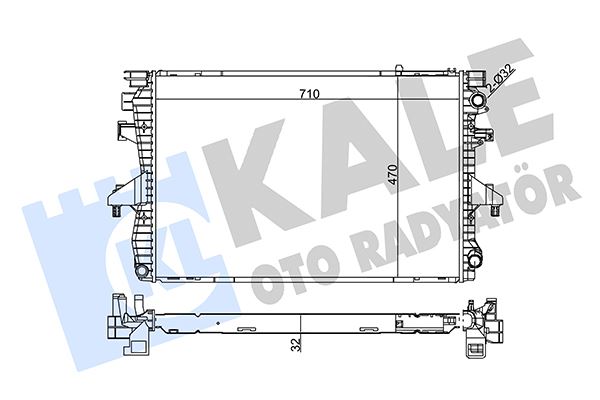 ERA 354000 Soğutucu Falanş Vw Oe Versiyon