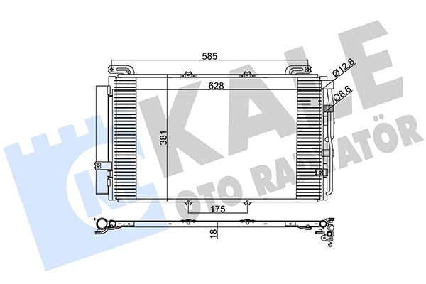 ERA 667489 Klima Radyatörü Kondenser Hyundai Matrix 1.6l G4ed 01-10