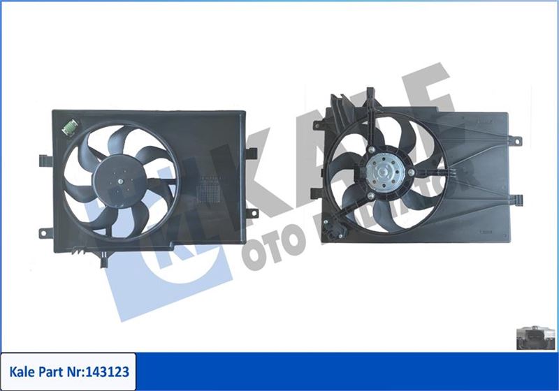 SGR-59918 Fan Motoru Davlumbazli Albea 1.2 16v Palio 1.2 16v Klimali