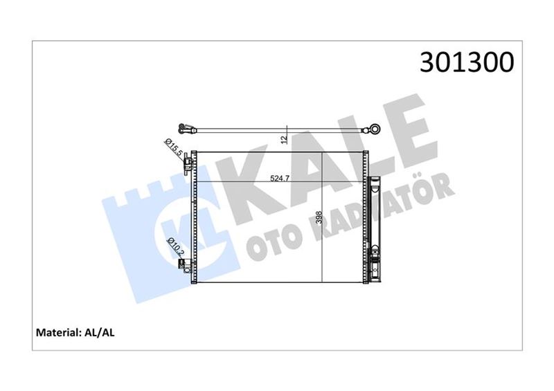 KALE 050ABC080 Klima Radyatörü Kondenser Renault Clio Iv 12> Captur I 13> Symbol Iii 14> Dacia Logan Mcv Ii 14> Dokker 12> Duster 10> Sandero Ii 12> 0.9tce 1.0sce 1.2tce 1.5dci 1.6