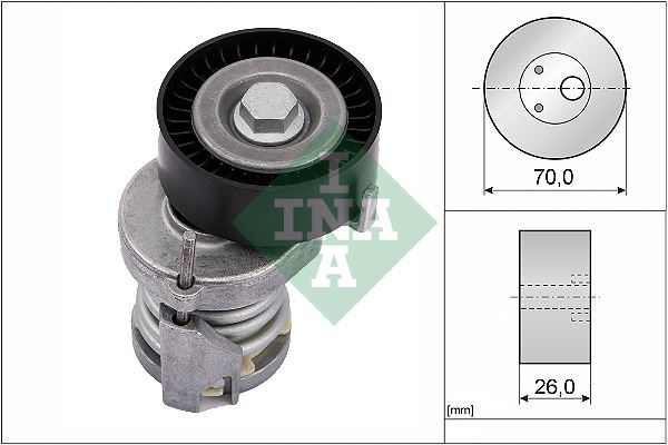 INA 534012320 Alternatör Gergi Rulmani Kütüklü Polo-Golf4-Bora 1.6-1.4-1.6 16v Aee-Alm-Afh-Ahw-Bby-Bky-Bbz-Bcb