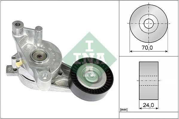 INA 534005910 Alternatör Gergi Rulmani V Gergi Kütüğü Golf5-Passat-Caddy-A3 1.9 Tdi-2.0 Tdi Bjb-Bdj-Bkc-Bkd