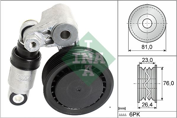 INA 534001110 Alternatör Gergi Rulmani Kütüklü Lt 2.5 Tdi Anj-Avr-Ahd