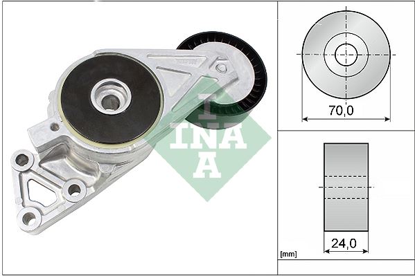 INA 533007630 Alternatör Gergi Rulmani Kütüklü T5-Passat-Caddy-Golf4/5-Jetta-Toledo-Leon-Ibiza 1.6-1.8-2.0