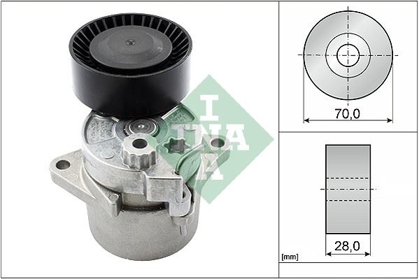 INA 533001710 Alternatör Rulmanli Kasnak Mercedes W202 W203 W204 W210 W211 W220 W463 W638 W639 B901>B906 Kutuklu