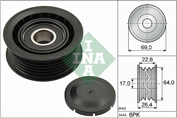 MER-A0002020919 V Kayis Gergi Kasnagi Mercedes Om611/646 Spr/Vit/Via/203/204