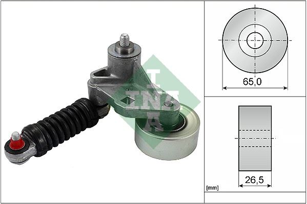 INA 534003710 Alternatör Gergi Rulmani Kütüklü P206 1.4i-1.6i-16 16v 98- -Xsara 1.4i-1.6-1.6 16v 97-05