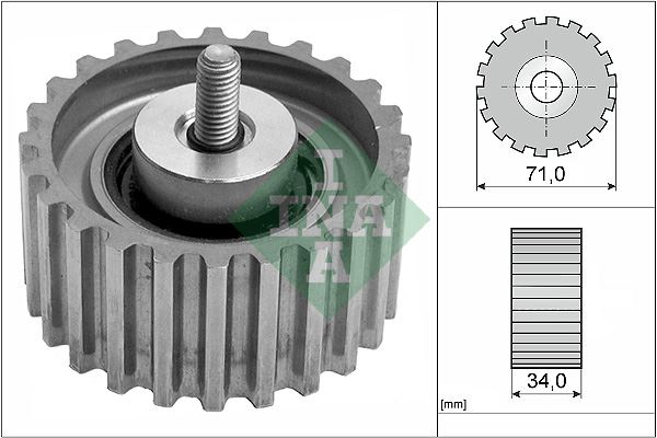 INA 532044110 Eksantrik Gergi Rulmani Ducato 2.3 Jtd 02-