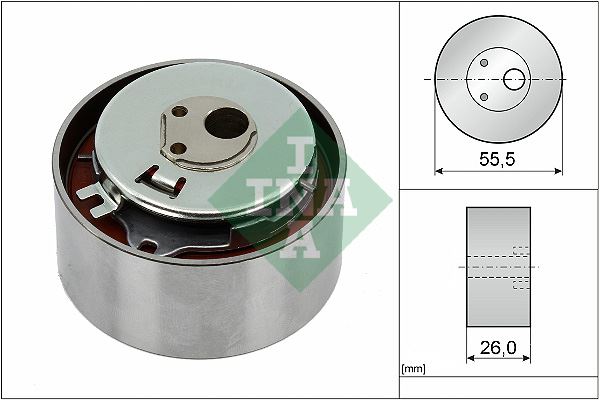 INA 531077810 Eksantrik Gergi Rulmani Albea-Doblo-Palio-Punto 1.2-1.4-Uno-Linea-Idea 1.4-Panda 1.1-1.2-Fiat500 1.2