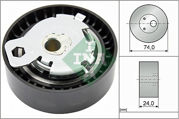INA 531049710 Eksantrik Gergi Rulmani Fiesta 00- -Focus 98-04 -C-Max 07- -Tourneo Connect 02- -Galaxy 1.8tdci