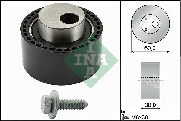 INA 531026410 Eksantrik Gergi Rulmani Ayarli P206-P306-P307-P406-Berlingo-Jumper-Jumpy-Ducato-Xsara 2.0 Hdi 98-