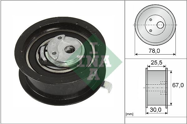 INA 531025130 Eksantrik Gergi Rulmani Passat-A4-A6-T4 1.9 Tdi 1z-Afn-Avg-Abl
