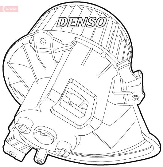 DENSO DEA01210 Cabin Blower Alfa Romeo Mito 08-