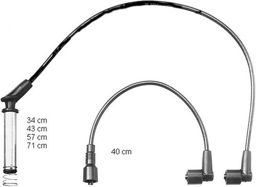 HELLUX HBK.3241 Buji Kablosu Takimi Opel Corsa B-Combo B 93>00 1.2-1.4i C12nz-12nz-C14nz