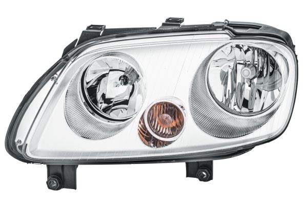 HELLA 1EE010203011 Far Sinyal Sol Caddy Iii 04/04-08/10-Touran 07/03-05/10 Elektrikli H7 H1 Krom Vstn7520101045