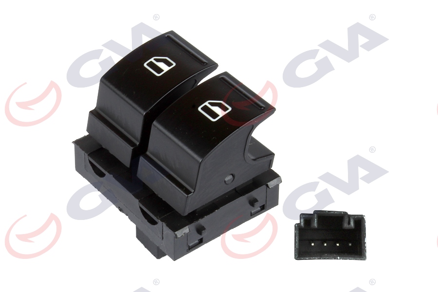 GVA 8075011 Cam Açma Anahtari Sol Vwag Tüm Modeller 04-12 Çiftli