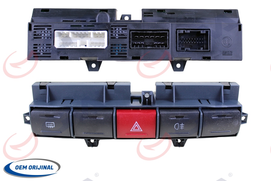 GVA 8027010 Kumanda Paneli Fiat Ducato Jtd 02-06 Cam Rezistansli-Dörtlü Flasör-Sis Lambali