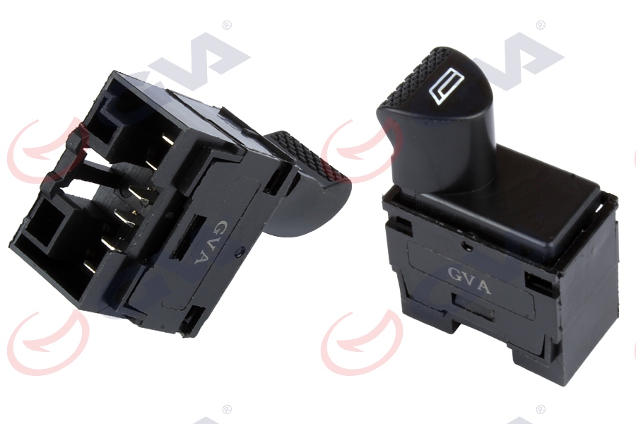 FI-CD-006 Albea Cam Açma Düğmesi Tekli Siyah