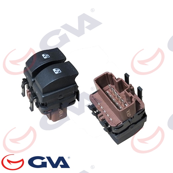 GVA 8011008 Cam Açma Anahtari Ön Sol Megane Ii Lm-- Çiftli 10 Fiş-Çiftli