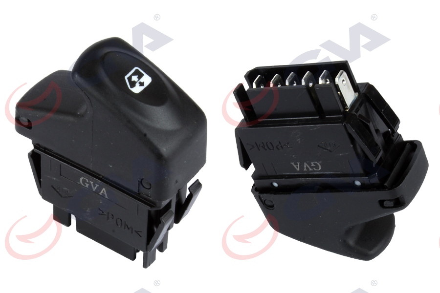 ZSW1005 Cam Acma Anahtari Tekli Turuncu Isik 6 Pin Renault Megane I 1996-2003