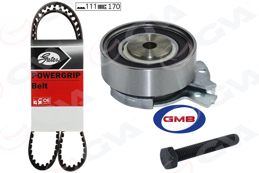 GVA 59T9004 Eksantrik Gergi Kiti 111x170 Astra F-Corsa B-A-Combo B-Vectra A 1.2-1.4-1.6 8v Nz-Sv-Sz-Se