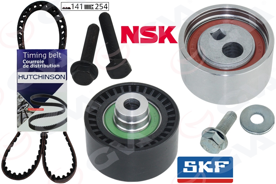 GVA 59T4326 Eksantrik Gergi Kiti 141x254 P206-P306-P307-P406-Expert-Partner-Berlingo-C5-Jumpy-Xsara 2.0 Hdi Scudo 2.0 Jtd