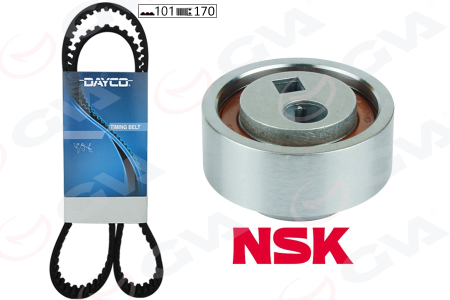 GVA 59T4311 Eksantrik Gergi Kiti 101x170 P106 I-Ii-206-306 1.4-1.6-1.6i-Saxo-Xsara 1.6 Tu3fm-Tu5jp K015347xs