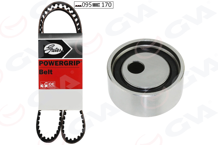 GVA 59T1411 Eksantrik Gergi Kiti Renault Clio I 90>98 R19 88>95 Megane I 96>99 095x170 1.2-1.4-1.6