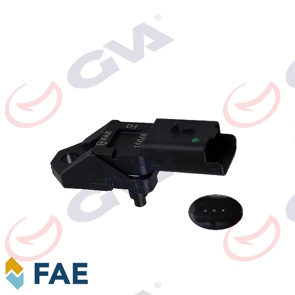 GVA 5343035 Emme Borusu Basinç Map Sensörü P206-P207-P307-P308-P407-P508-Partner-Berlingo-C2-C3-C4-C5-Jumpy- Expert-Xsara 1.6-2.0hdi Focus-Kuga-Fiesta 1.6-2.0 Tdci