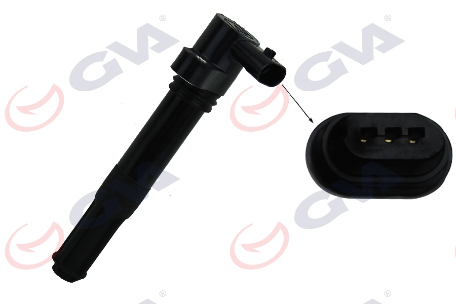 GVA 5025150 Ateşleme Bobini Kalem Fiat 500 12> Bravo Ii 08>14 Doblo 10> Egea 16> Alfa Romeo Mito 08>13 0.9t 1 .2 1.4