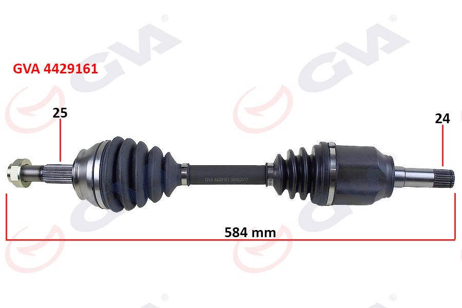 BSG 25-350-008 Aks Komple Ön Sol Eur4 Linea