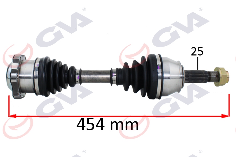 GVA 4421021 Komple Aks Sol Palio-Albea 1.3 Mtj 03-07 454mm