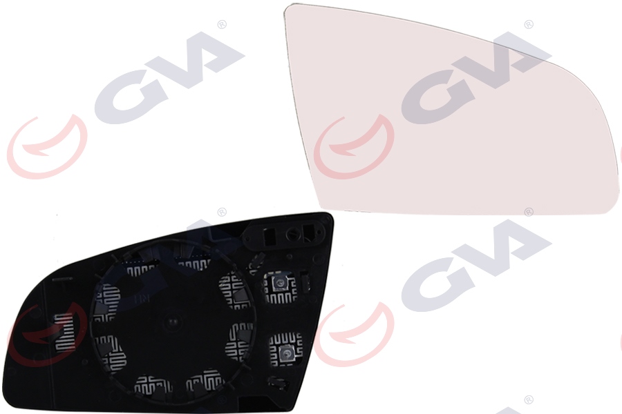 GVA 1175731 Ayna Cami Sağ A3 00-03 - A4 00-07 -A6 04-08 Isitmali Konveks Beyaz Cam Vm-009ag