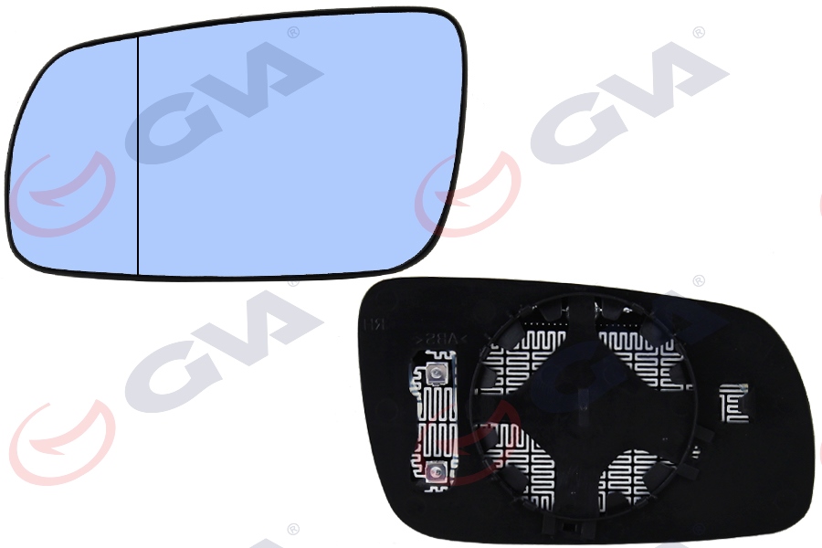 GVA 1175720 Ayna Cami Sol A3 96-00 -A4 95-01 -A6 98-03 Isitmali Asferik Mavi Cam Vm-039aghl