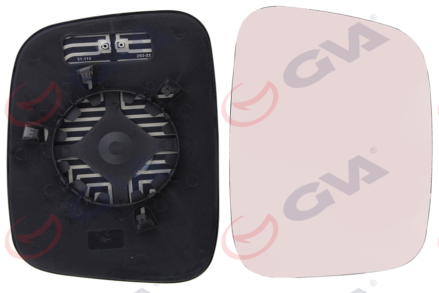 GVA 1175005 Ayna Cami Sağ Transporter T5 04> Isitmali Konveks Vm-373ghr