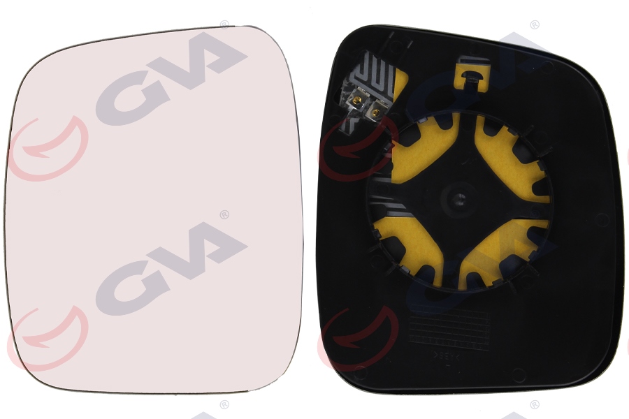 GVA 1129022 Ayna Cami Sol Fiorino-Bipper-Nemo 08> Isitmali Konveks Vm-6115ghl