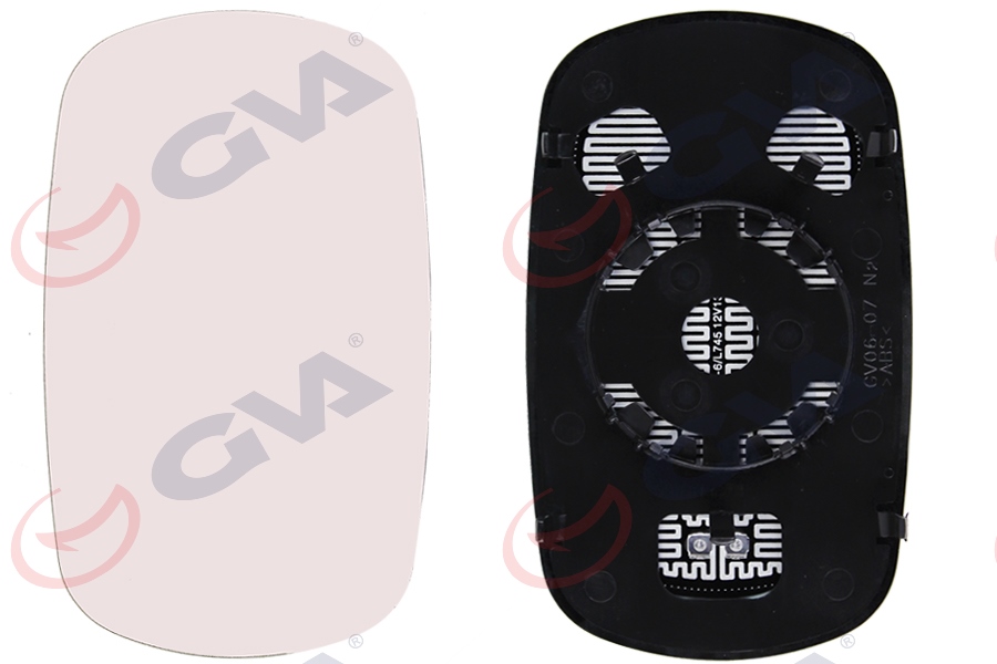 GVA 1129002 Ayna Cami Sağ/Sol Doblo 01> Isitmali Konveks Vm-666gh