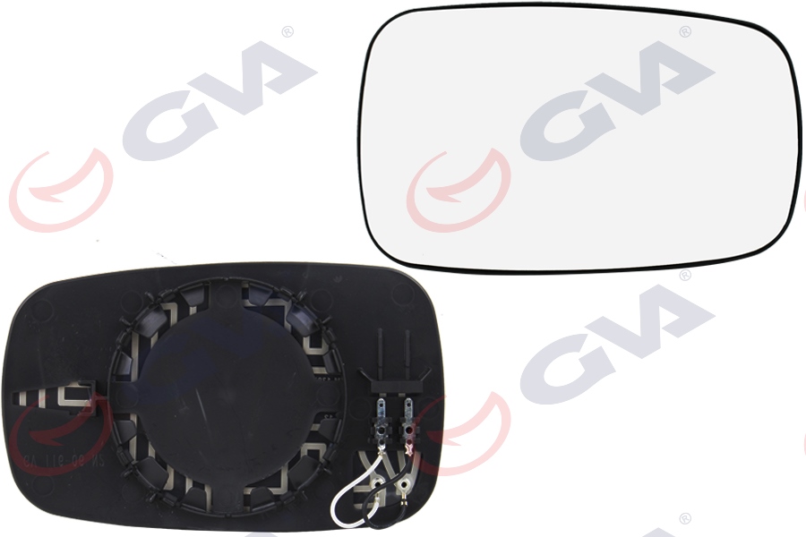 61-35009 Ayna Cami Sol-Sag Isitmali Renault Megane Ii / Clio Iii